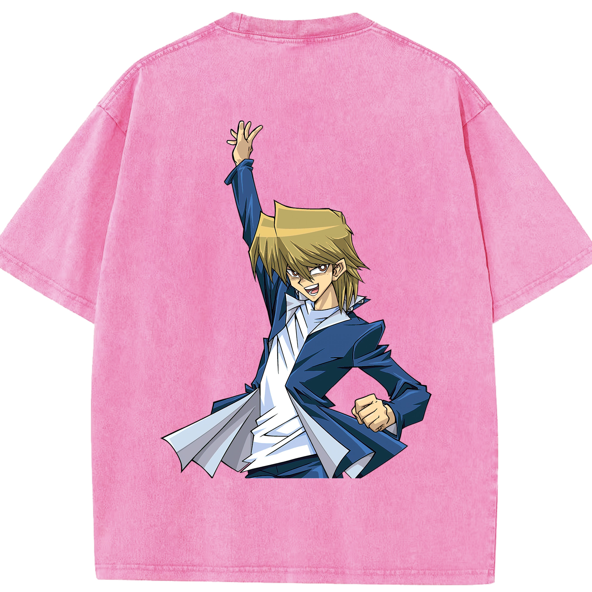 （画像用） 遊☆戯☆王 Yu-Gi-Oh! 綿100% ヴィンテージ風 半袖Tシャツ（背面プリント）
